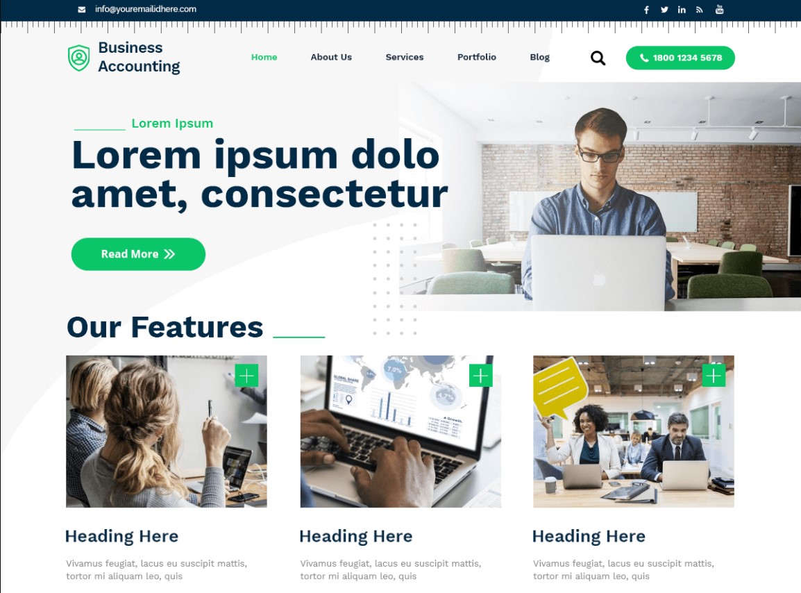 Business Accounting By luzuk Themes