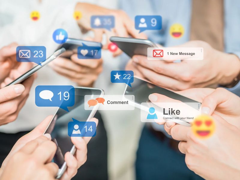 Site contábil integrado as redes sociais