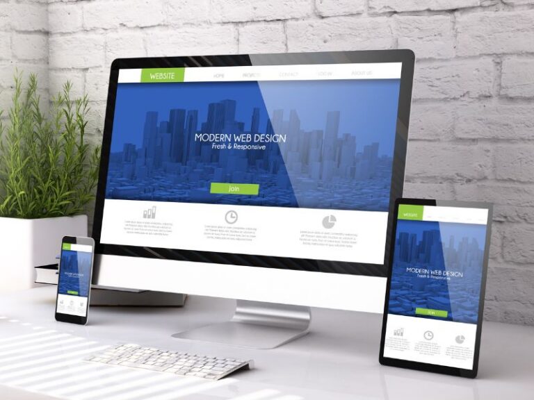 Site contábil responsivo