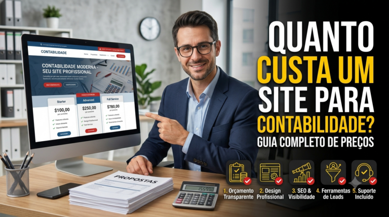 Quanto Custa um Site para Contabilidade